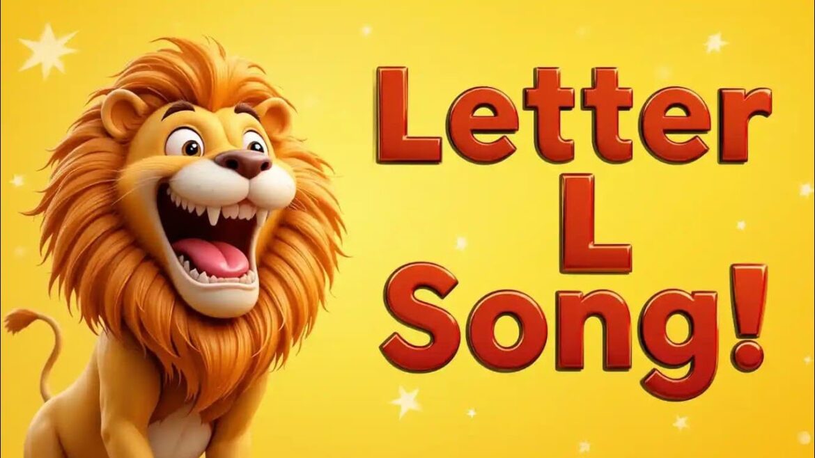 ABC Alphabet Song 🦁🍋  — Learn the Letter L with Lion, Lemon & Laughs!