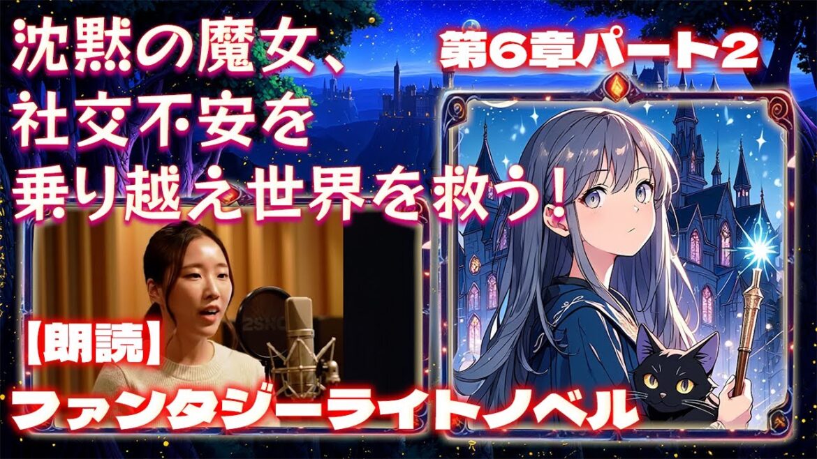 【朗読】  [サイレントウィッチ] [都合がり屋で、思いついた前で話すのが苦手です。] [ 正体を隠す人] 第6章パート2