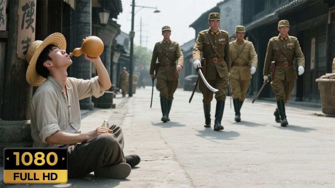 【功夫電影】日軍大佐當街欺負百姓，醉酒小夥仗義出手，絕世武功當場打殘日軍大佐！2025🎈 國語4k 🎈 #最新電影 #電影 #功夫大師  #功夫 #動作