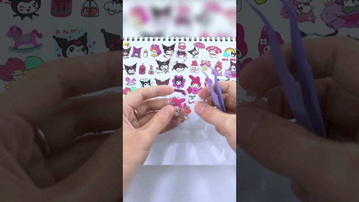 満足できるASMRおもちゃの開封 マイメロディ&クロミのかわいいステッカー | #asmr #開封 パート1 満足できるASMRおもちゃの開封 マイメロディ&クロミのかわいいステッカー | #asmr #開封 パート1