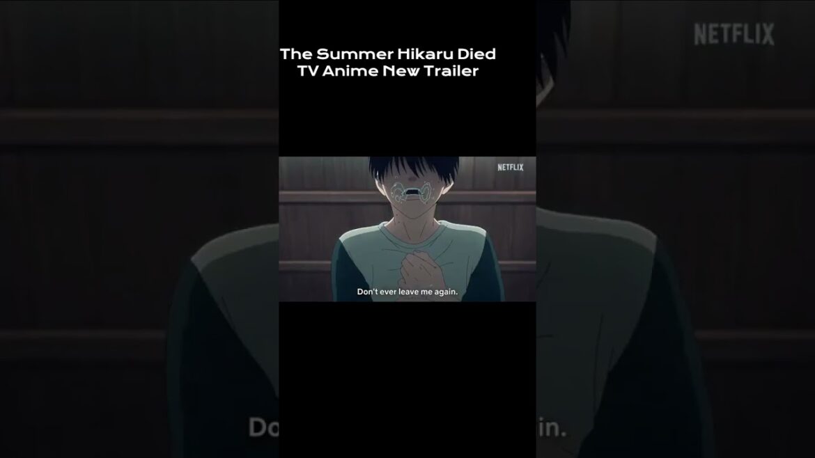 The Summer Hikaru Died  Anime New Trailer