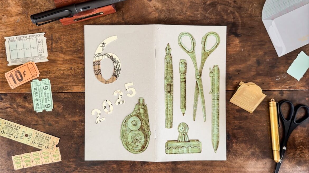 【手帳の中身】インクとイラストで彩る手帳セットアップ | ６月バレットジャーナル | My June BUJO with Fountain Pen Inks［2025年］