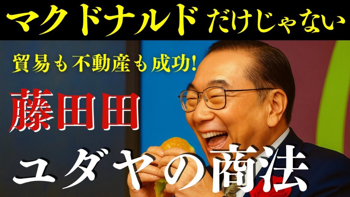 マクドナルドだけじゃない、藤田田（デン）のユダヤの商法