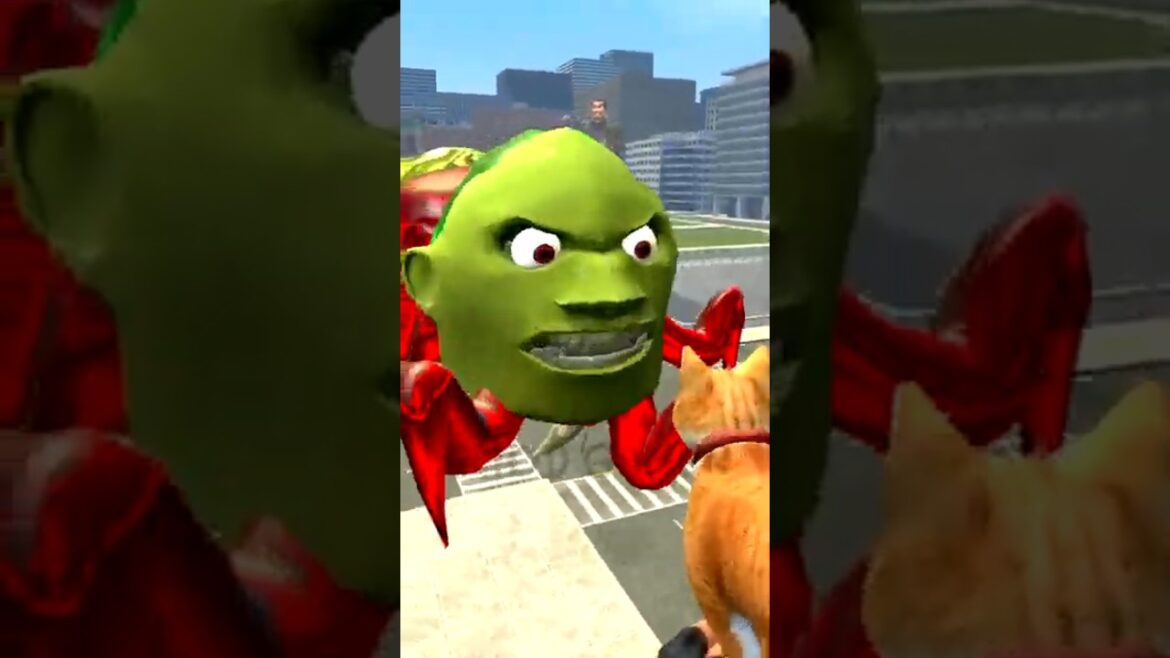 ALL SIZE GIANT LIN GANG MELON ARMY BRAINROT BOMBER TANK Big City in Gmod ! #lingangmelon #gmodgamer