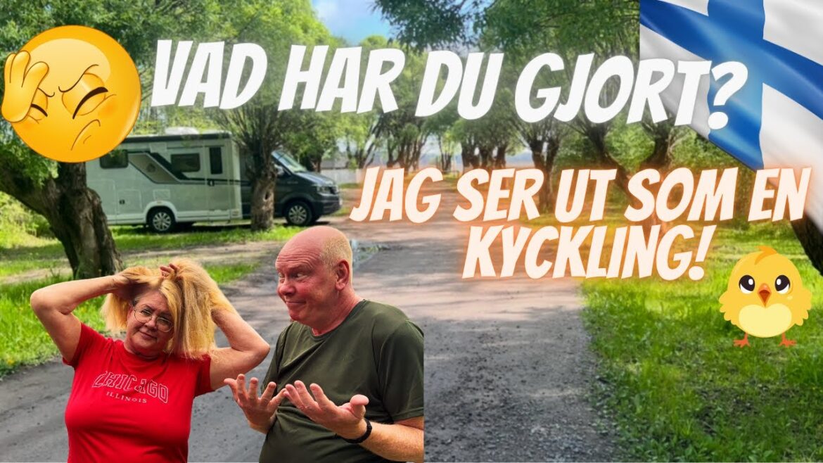 MARKKU FÄRGADE MITT HÅR... och det gick sådär 😬