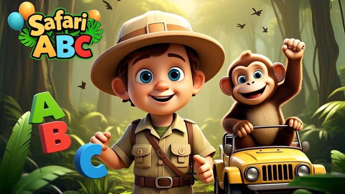 Safari ABC Rhymes: Adventure Through the Alphabet!