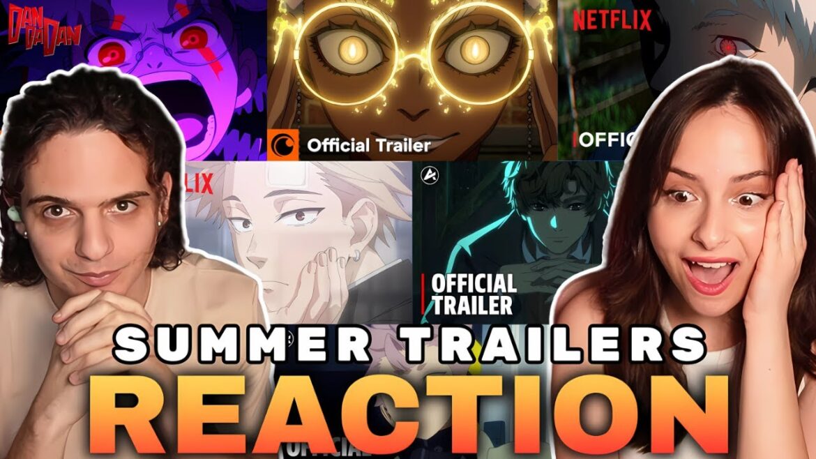 We Reacted To The Most HYPE SUMMER 2025 ANIME TRAILERS!!