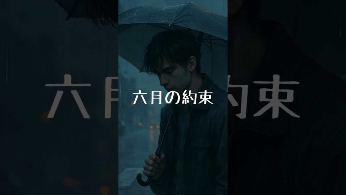 『六月の約束』雨が降るたび、君を思い出す　#六月の約束 #オリジナル曲 #フォークソング #雨の歌 #切ない歌 #梅雨ソング #君を思い出す