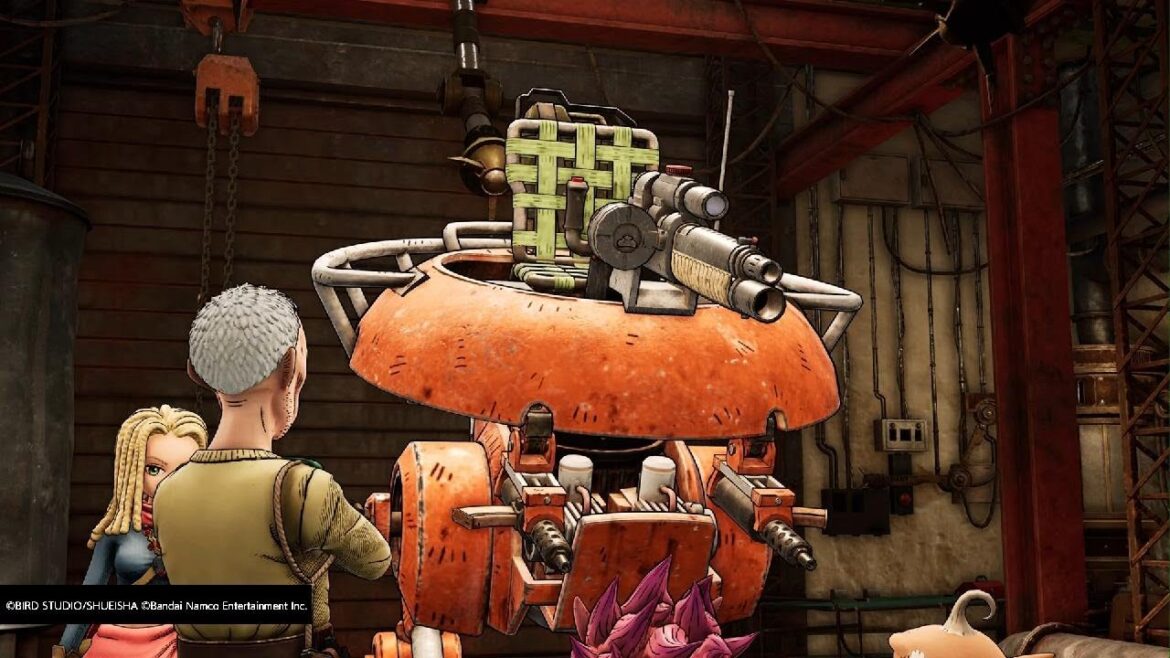 SAND LAND How to Assemble the jump bot