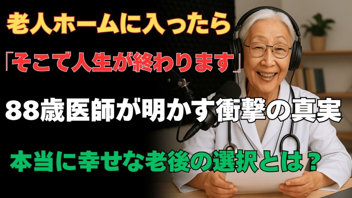 老人ホームに入る前に絶対に知っておくべきこと！老後、自分の世話ができなくなったらこうして下さい！
