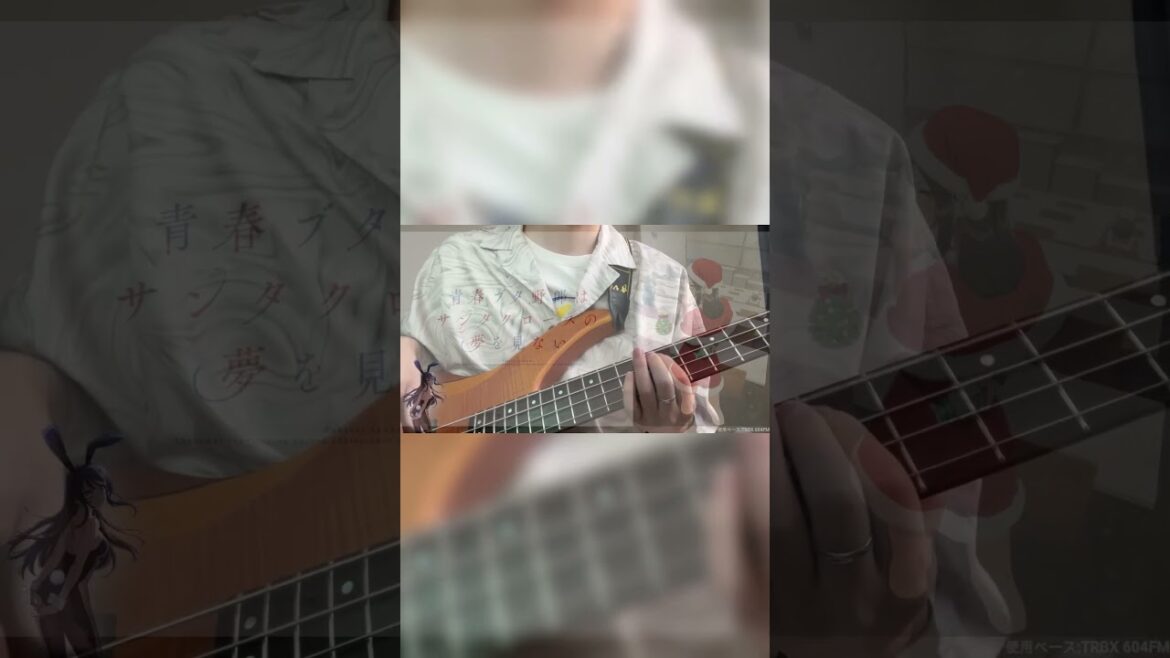 【ベース弾いてみた】/ 不可思議のカルテ （青春ブタ野郎) #shorts