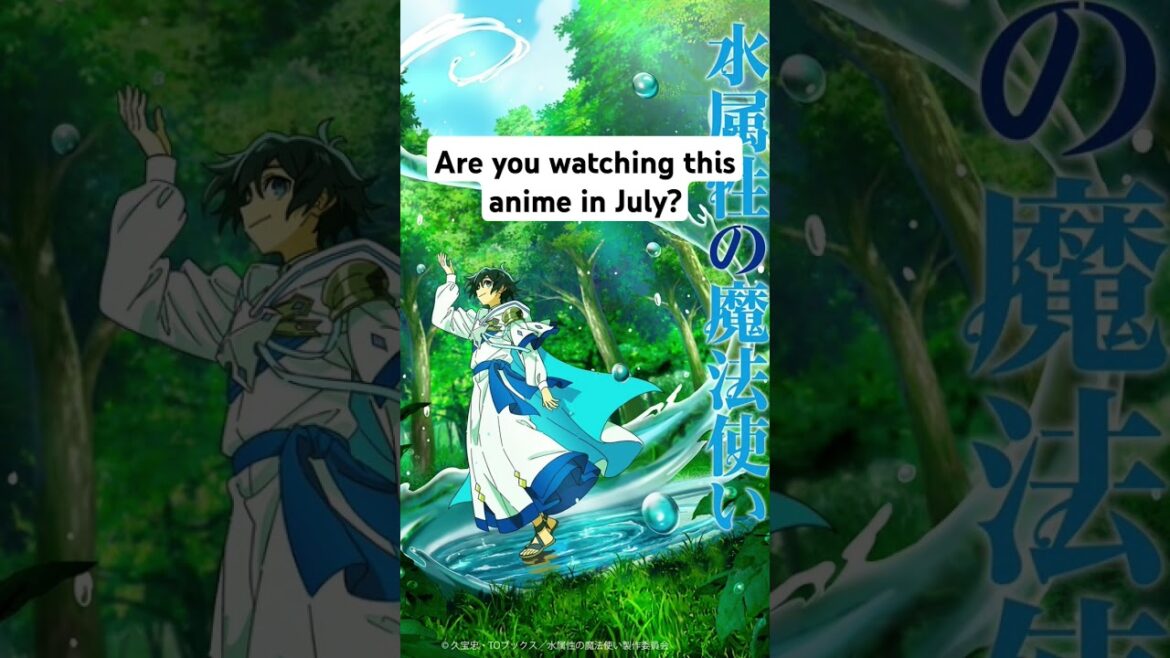 The Water Magician premieres July 4. #thewatermagician #anime2025 #animeedit #anime The Water Magician premieres July 4. #thewatermagician #anime2025 #animeedit #anime