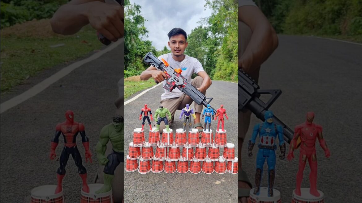 アベンジャーズと連動した弾丸ブラスターM4 16おもちゃの銃kiの開封動画🔫🔥 アベンジャーズと連動した弾丸ブラスターM4 16おもちゃの銃kiの開封動画🔫🔥