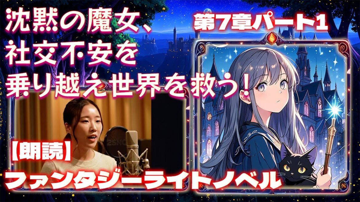 【朗読】  [サイレントウィッチ] [都合がり屋で、思いついた前で話すのが苦手です。] [ 正体を隠す人] 第7章パート1
