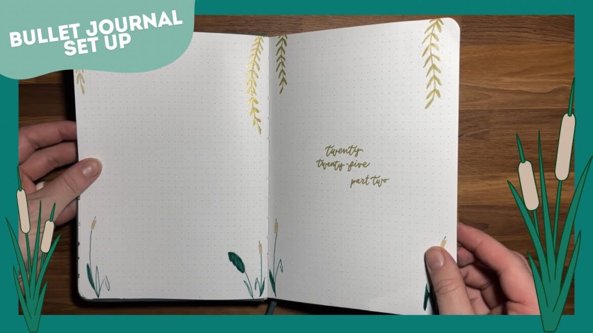 初心者向け、中間期向けバレットジャーナルのセットアップ🦢 初心者向け、中間期向けバレットジャーナルのセットアップ🦢