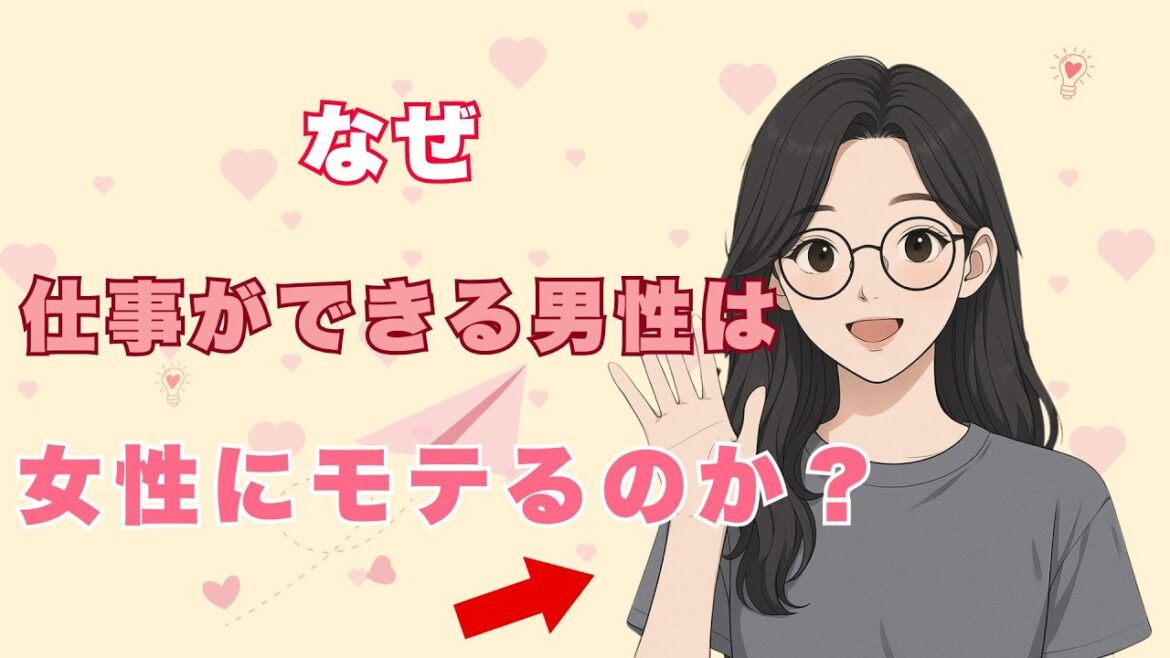 【成功する男性】なぜ仕事ができる男性は女性にモテるのか？ | 行動と習慣が魅力を生み出す ｜デートの秘訣｜男性の心をつかむ｜恋愛、生活スキル