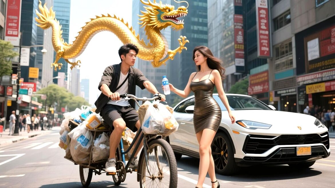 收破爛的窮小子救下被下藥的美女總裁，他一夜七次讓她著迷，徹底愛上了他，窮小子從此人生逆襲！ 🚀#男頻#窮小子逆襲#爽文#爽爆短劇