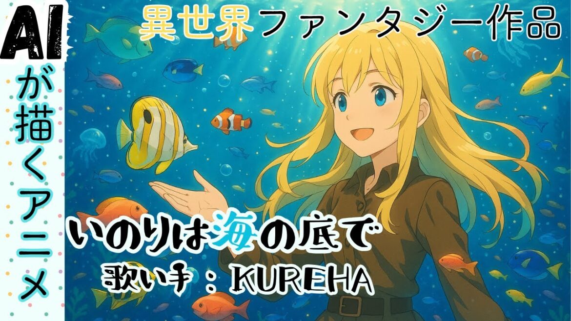 【神アニメMV】異世界×海のファンタジー|AIが描くフルアニメーション作品 【神アニメMV】異世界×海のファンタジー|AIが描くフルアニメーション作品