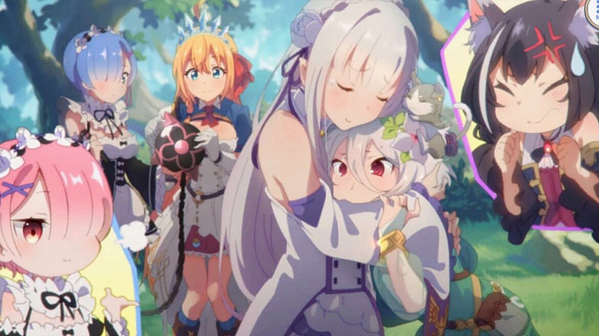 プリコネ新作アニメ映像でリメイク「エミリア✖コッコロ」生き別れの妹との再会！(CV：高橋李依、村川梨衣、伊藤美来 ）プリンセスコネクト!Re:Dive
