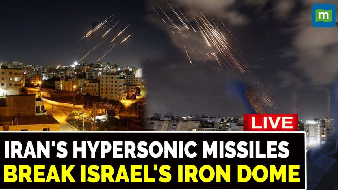 Iran Israel War LIVE | Iran’s Hypersonic Missiles Break Israel’s Iron Dome | Tehran | Tel Aviv