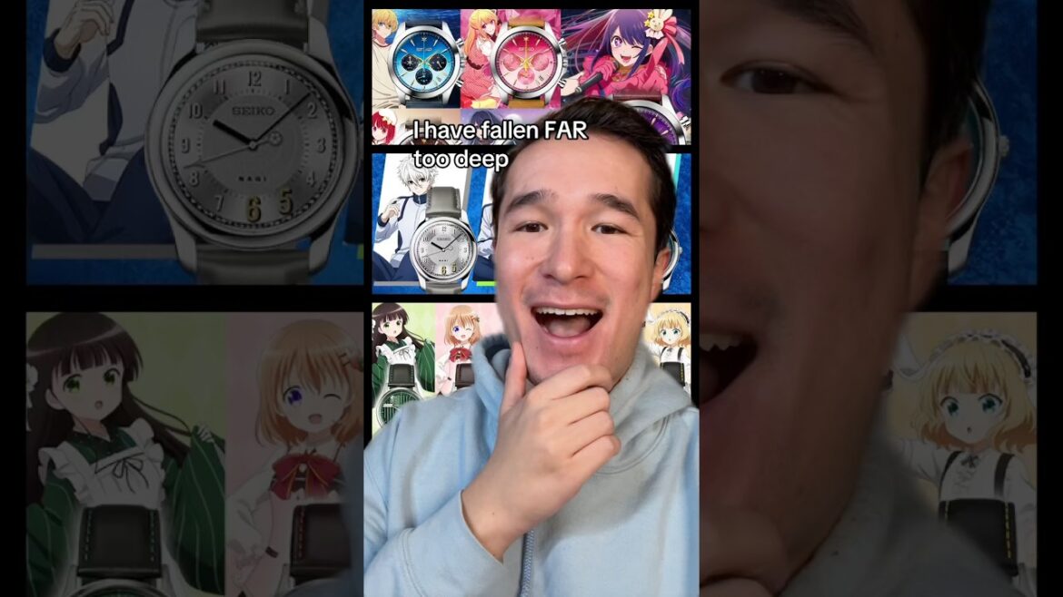 これらのアニメセイコーウォッチのコラボレーションはすごい😳🤑 これらのアニメセイコーウォッチのコラボレーションはすごい😳🤑