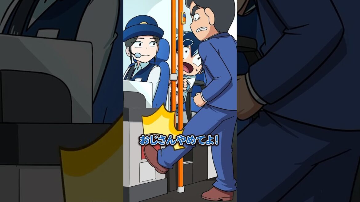 バスなのに「もっと早くいけ！」と怒鳴るおじさんの末路_#Plottアニメ