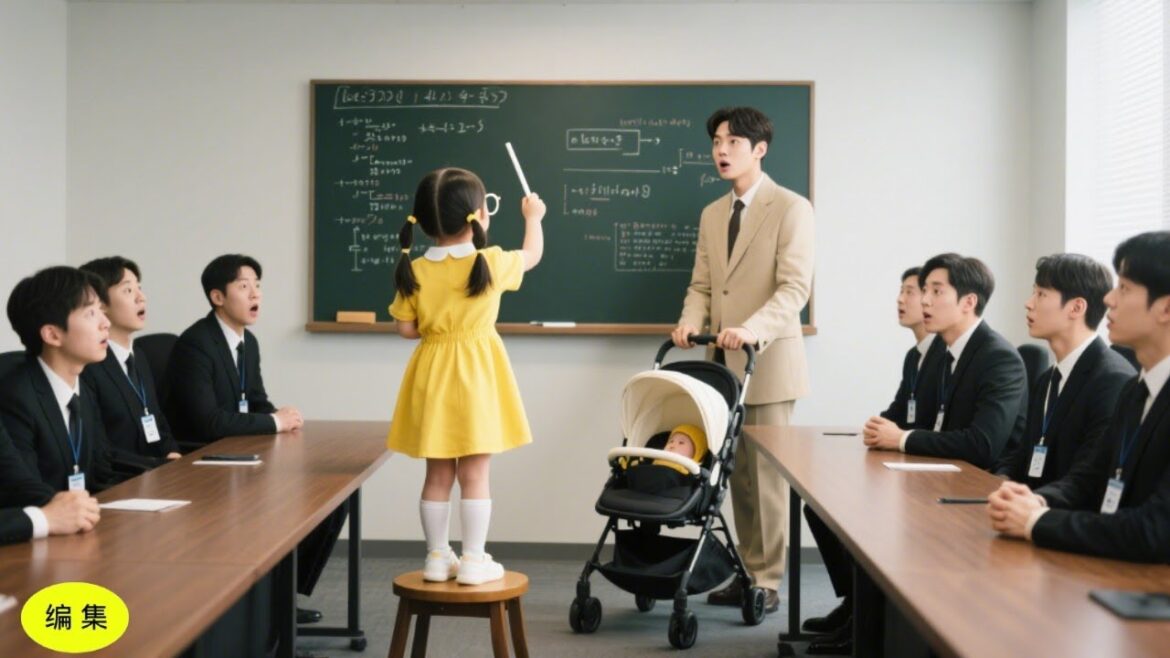 1万人の専門家がCEOの難題を解けなかった！突然、5歳の天才キッズが会議室に飛び込んできて、わずか3秒で解決！DNA鑑定の結果、まさか彼の実の娘！？#ceo