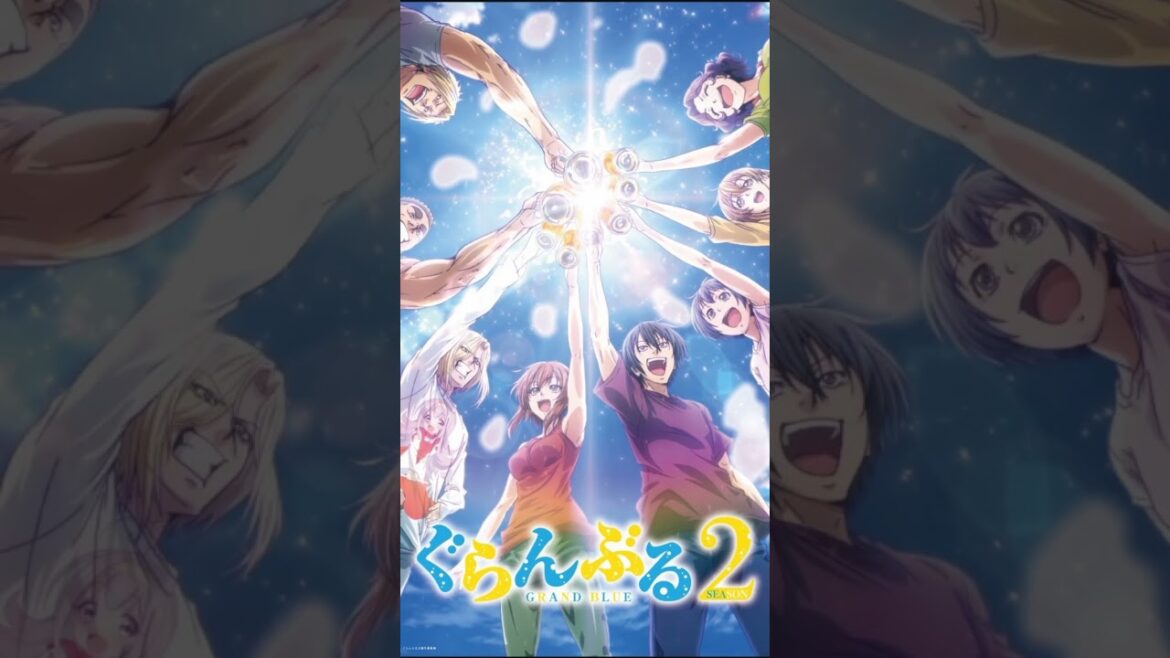Grand blue season 2 will air on July 7 #shorts #anime