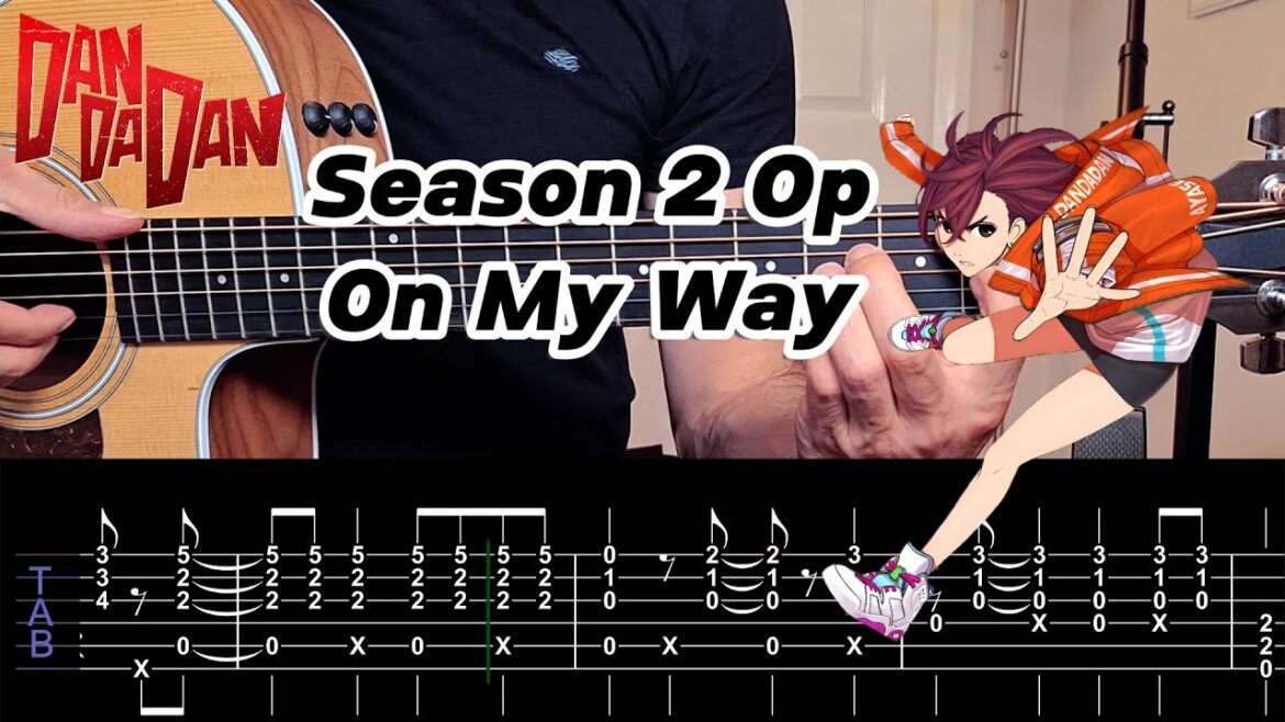 Dan Da Dan Season 2 OP – FREE TAB Fingerstyle Guitar Cover + Tutorial ダンダダン 第2期