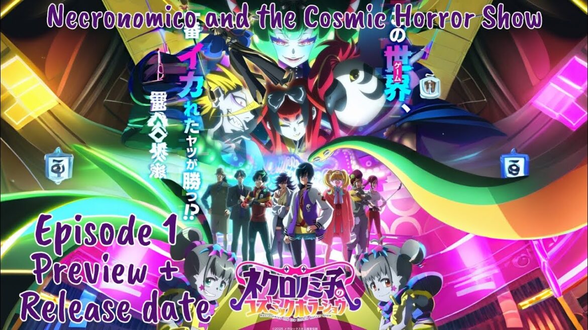 Necronomico and the Cosmic Horror Show episode 1 preview | release date English sub