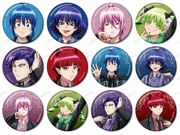 トレーディンググリッター缶バッジ