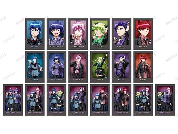 トレーディングインスタントカメラ風イラストカード