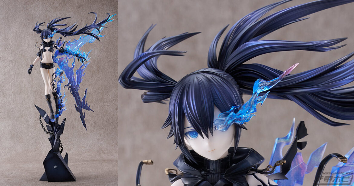 『ブラック★★ロックシューター DAWN FALL』huke氏の描き下ろしイラストをもとにしたエンプレスのフィギュアが二次受注開始!身体や瞳から青く燃えあがる炎も美しく表現! | 電撃ホビーウェブ 『ブラック★★ロックシューター DAWN FALL』huke氏の描き下ろしイラストをもとにしたエンプレスのフィギュアが二次受注開始!身体や瞳から青く燃えあがる炎も美しく表現! | 電撃ホビーウェブ