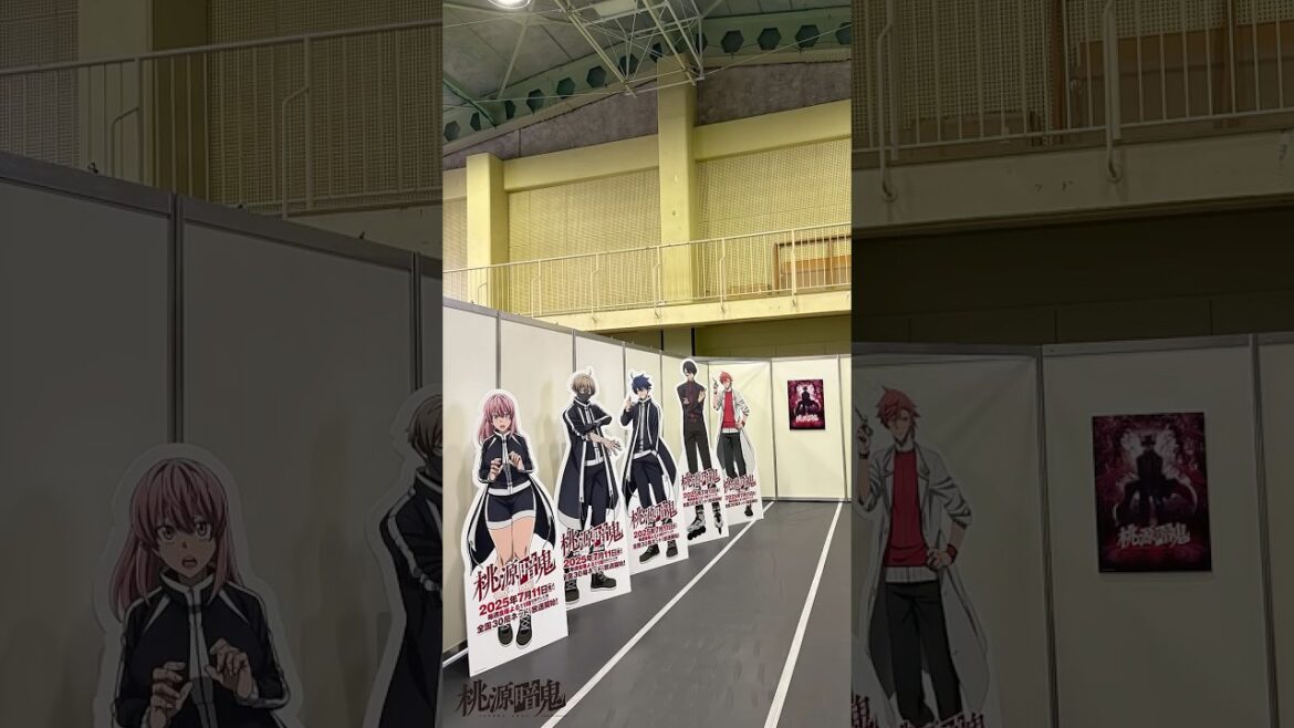 【Vlog】5月18日に開催されたアニメプロジェクト in大泉の様子をお届け！【桃源暗鬼】