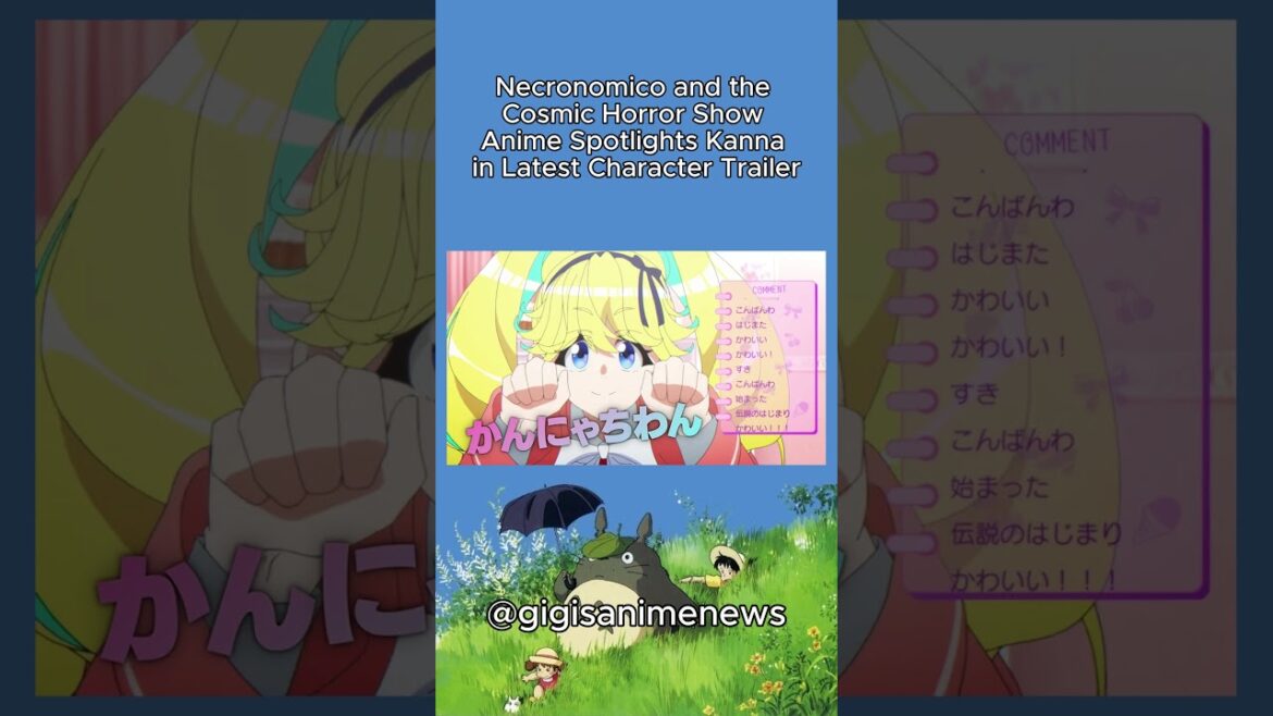 Necronomico and the Cosmic Horror Show Anime Spotlights Kanna in Latest Character Trailer #anime