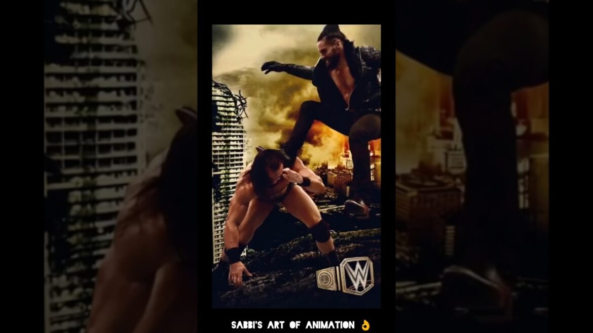City in Flames: WWE’s Brutal Face-Off!#Animation video #cartoon shorts# wait for final result.