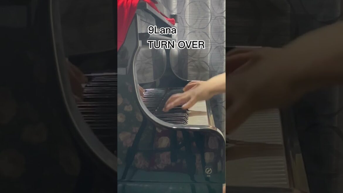 【9Lana】「TURN OVER」をちょっとだけ弾いてみました。#Shorts