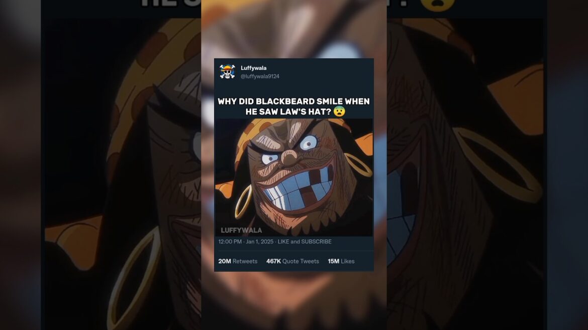 Why did Blackbeard smile when he saw Law hat🤔 ||#shorts #anime #onepiece #luffy #blackbeard Why did Blackbeard smile when he saw Law hat🤔 ||#shorts #anime #onepiece #luffy #blackbeard