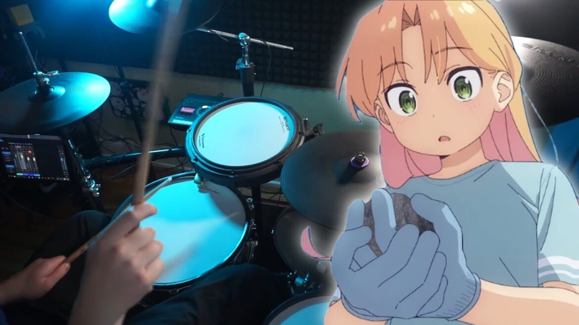 瑠璃の宝石 OP『光のすみか by 安田レイ』drum cover