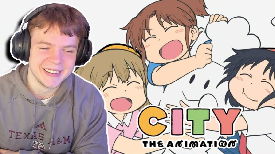 City The Animation Opening/Ending Reaction!! || THE MOST WHOLESOME VIBES EVER