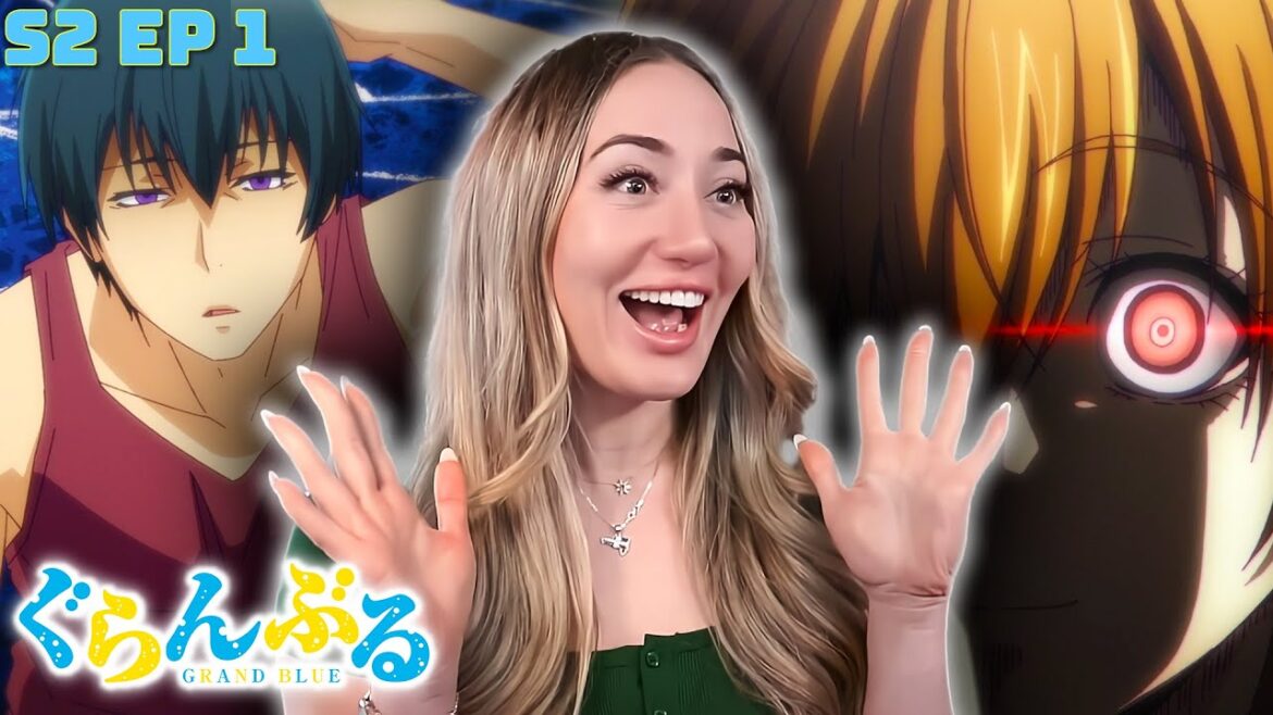 FUNNIEST ANIME EVER! 😂 GRAND BLUE S2 Episode 1 REACTION