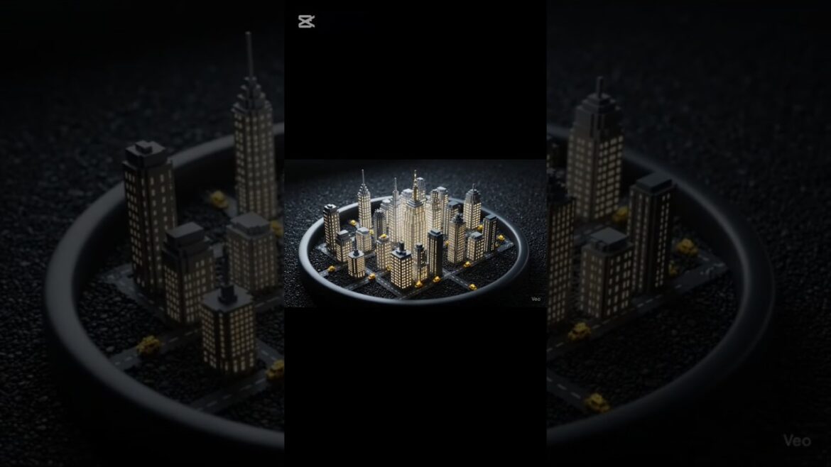 Tiny City Grows From a Drop | Macro ASMR Animation Tiny City Grows From a Drop | Macro ASMR Animation