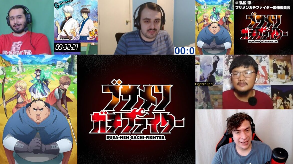 【海外の反応】ブサメンガチファイター 1話 Busamen Gachi Fighter Episode 1 Reaction Mashup