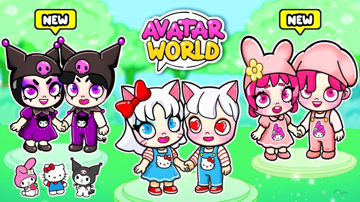 MY MELODY, KUROMI, HELLO KITTY Got Married At Birth | Avatar World