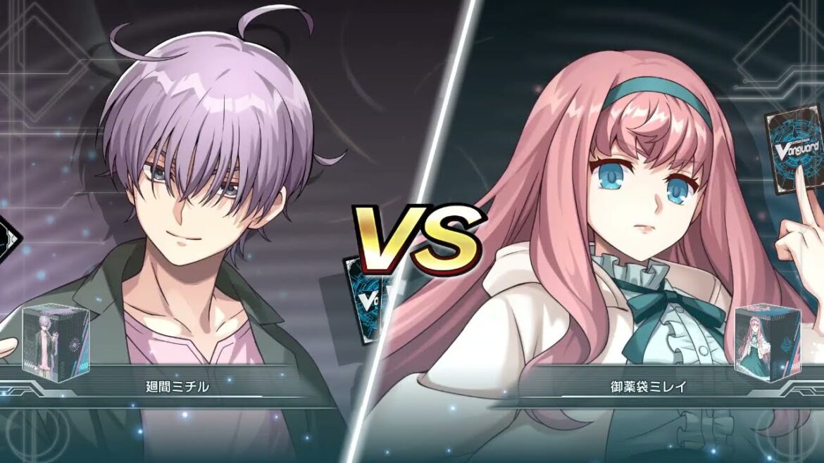 【ヴァンガード ディアデイズ2】【疑似再現ファイト】「#四炎vs封焔」ミチル vs ミレイ【CPU戦 VERYHARD】