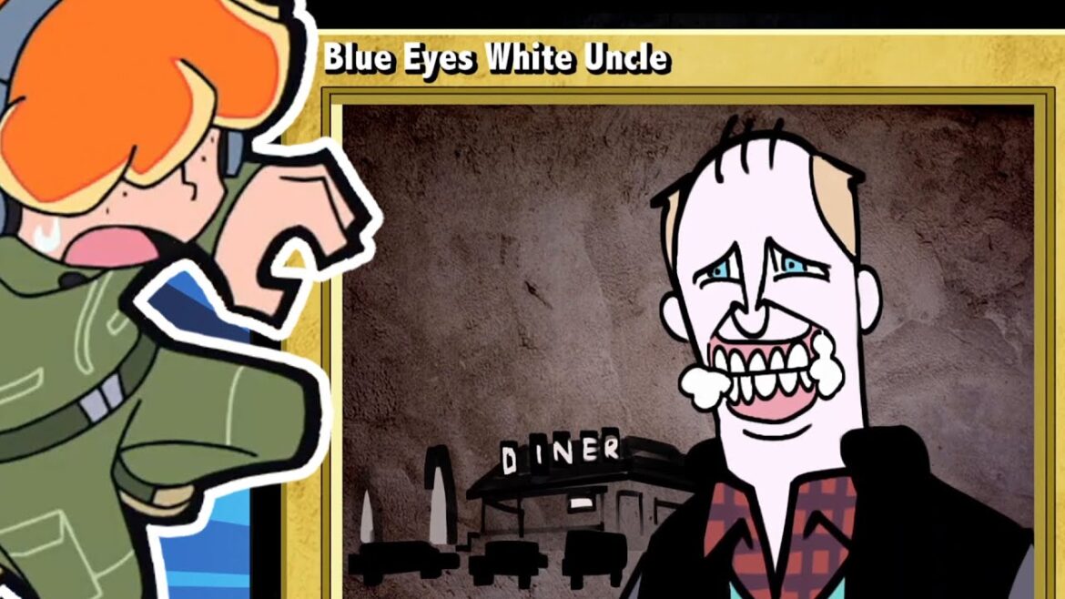 BLUE EYES WHITE UNCLE (New Panty & Stocking with Garterbelt) BLUE EYES WHITE UNCLE (New Panty & Stocking with Garterbelt)