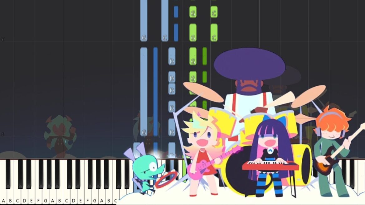 m-flo & Adee A. - Reckless (Piano Tutorial) [NEW Panty & Stocking ED]