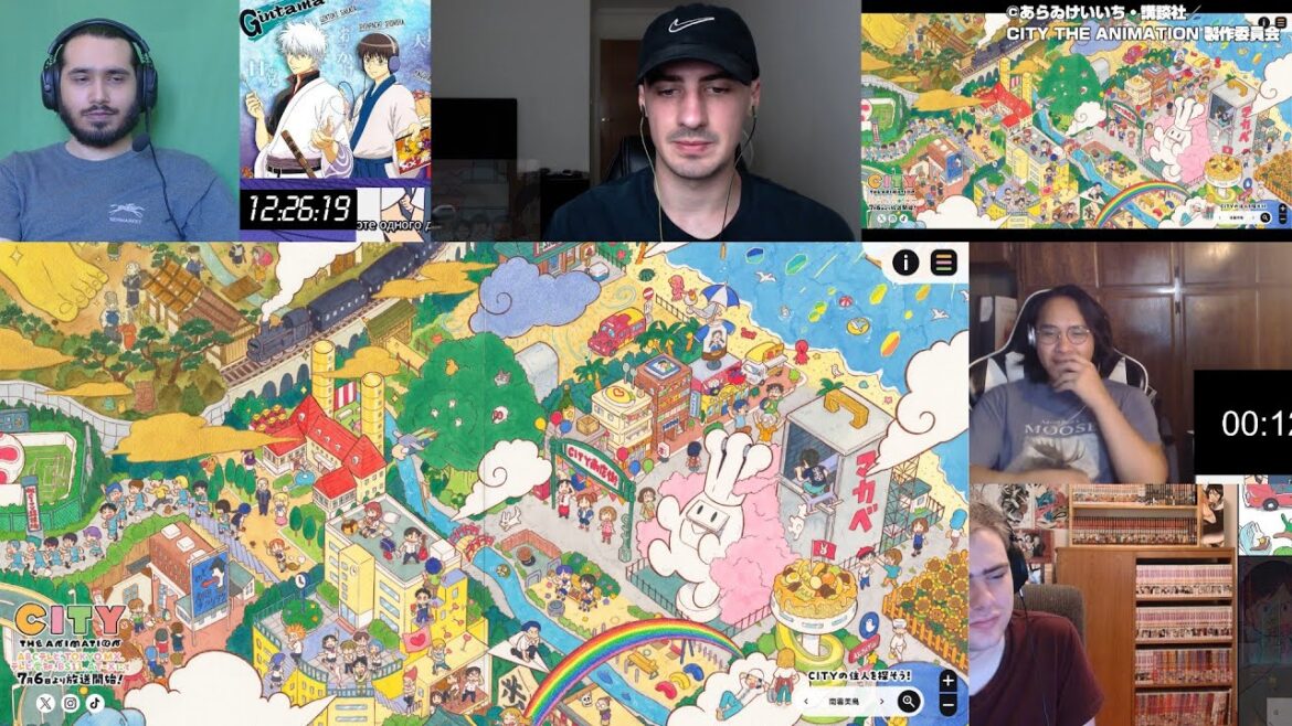 【海外の反応】CITY THE ANIMATION Episode 2 Reaction Mashup