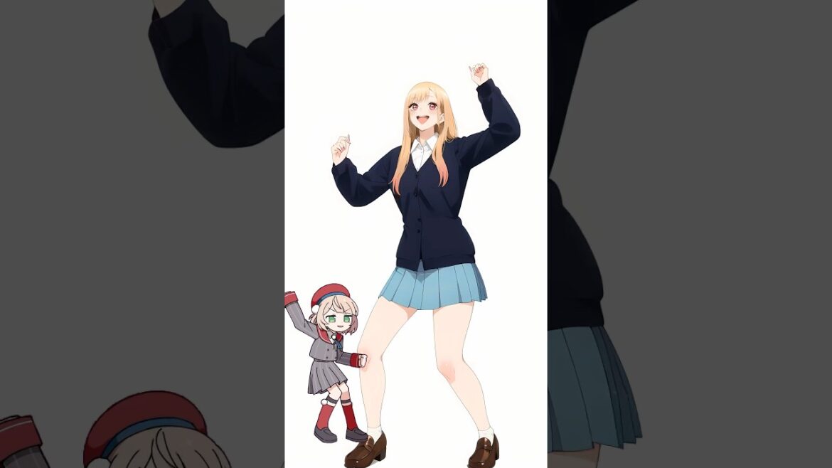 【着せ恋】 2期のマリンちゃん、可愛すぎる！ 【ういこうせん】 #shorts