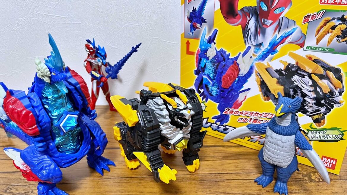 【大ボリュームだ‼︎】DXレキネス&トライガロンセット　ウルトラマンオメガ　レビュー